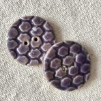 Purple Textured Buttons