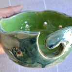 Yarn Bowl 1 – Green and Teal
