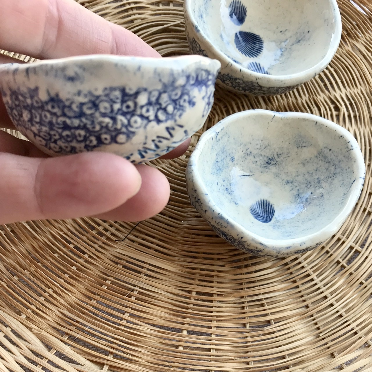 Pinch Bowls, Ocean Theme