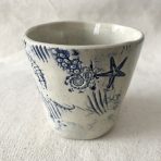 Delft Blue & White Ocean Themed Cup