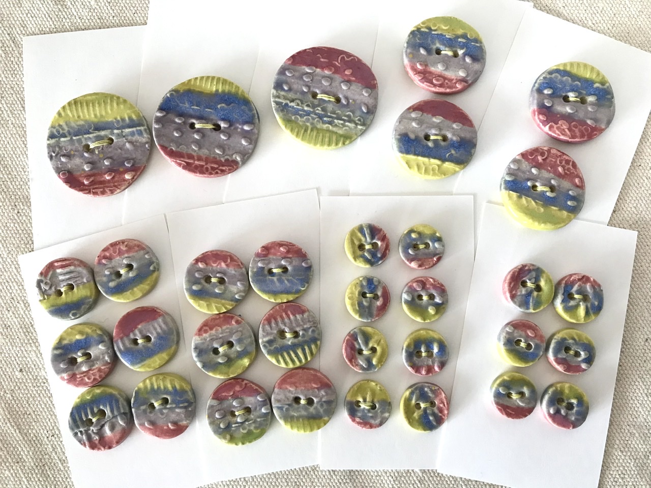 Multi-coloured Buttons